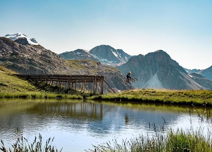 Charmant studio 2 personnes, rénové, vue sur le lac du Chevril